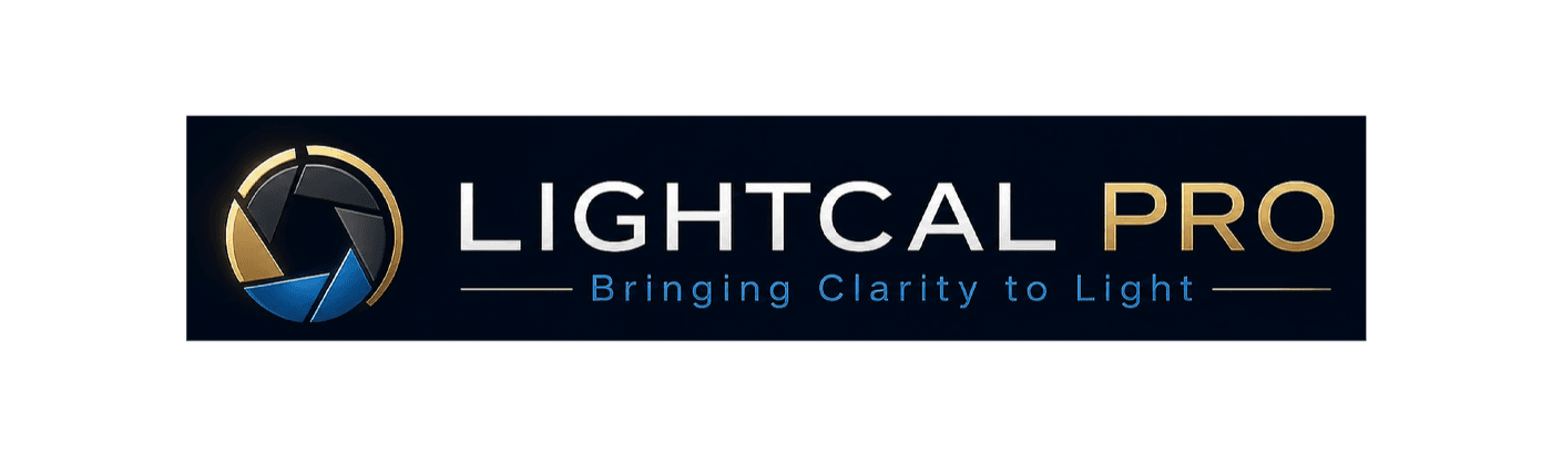 LightCal Pro™ primary horizontal brand mark